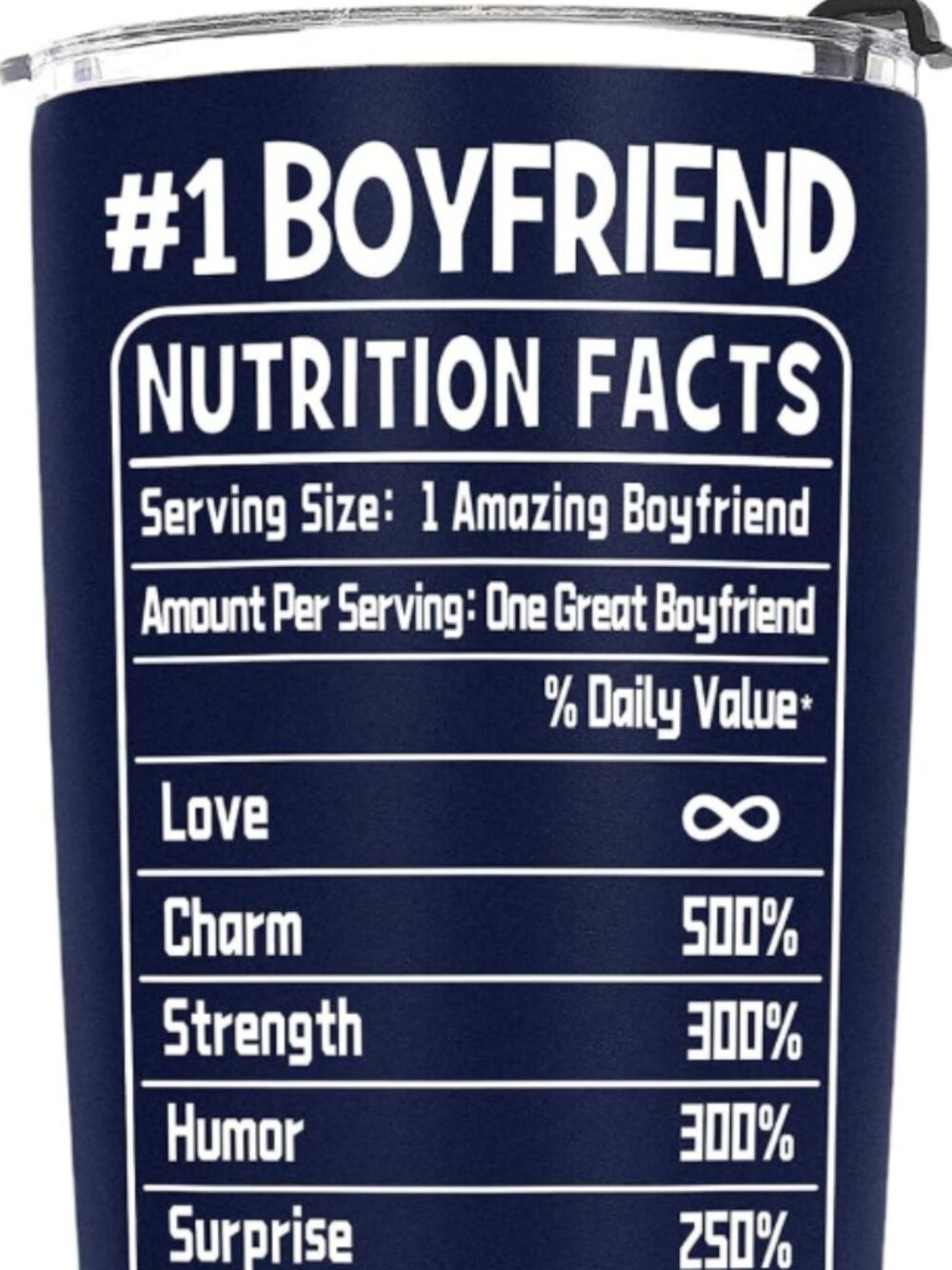 #1 Boyfriend Tumbler